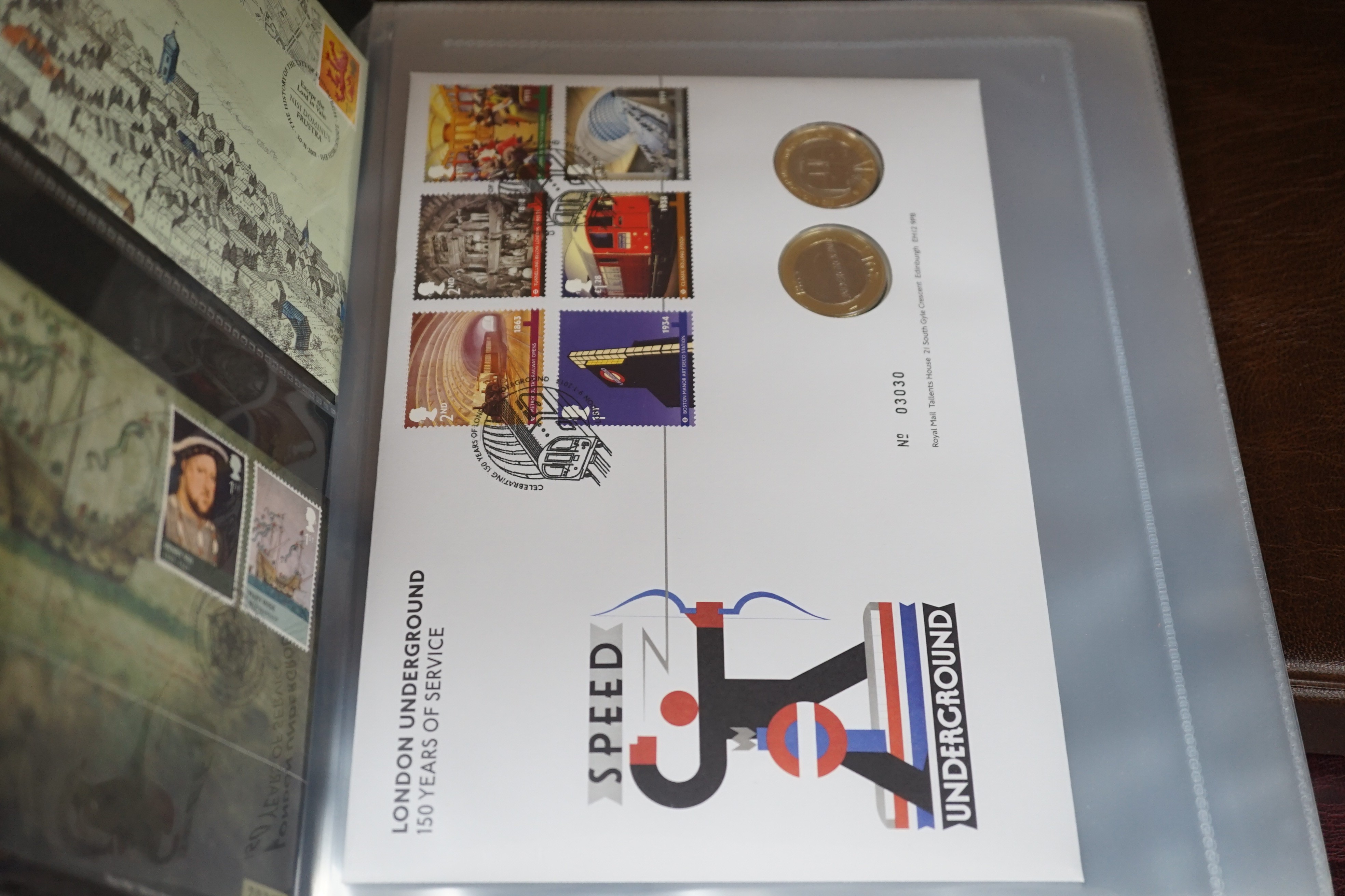 Great Britain First Day Covers and coin covers up to 2012 plus two empty albums (total 18 albums) (2 boxes)